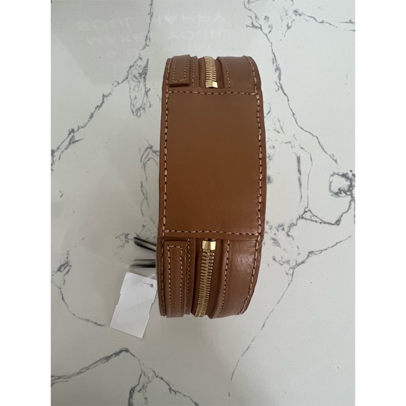 NWT. KHOKHO Sindi Circle Bag With Strap. Smoke & Multi Color Weave & Leather. - Picture 7 of 8